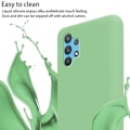 Miniatyrbild 3 av 3: Halsbandsfodral för Samsung Galaxy A32 4G Fodral i LIQUID LJUSGRÖN Fodral Modehalsband Moderiktigt fodral Fodral Silikon Justerbar