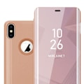 Miniatyrbild 1 av 4: Coque - CADORABO - Apple iPhone XS MAX - KUNZIT ROSE - Klar vy - Skydd 360° KUNZIT ROSE