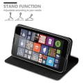 Miniatyrbild 4 av 4: Nokia Lumia 640 Fodral i KAFFEBRUNT från Cadorabo (design med INVISIBLE MAGNETIC CLOSURE) Helt skyddande fodral med flipflik
