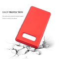 Miniatyrbild 3 av 4: Samsung Galaxy NOTE 8-fodral i METALLIC RED från Cadorabo (METALLIC MATT Design) Ultratunt mjukt silikongel TPU-fodral
