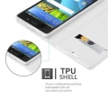 Miniatyrbild 2 av 4: Cadorabo Fodral till Huawei P8 LITE i KLASSIGT SILVER