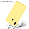 Miniatyrbild 4 av 4: Coque - CADORABO - Samsung Galaxy A20/A30/M10s - Silikon TPU - Gul - Lätt skydd Gul