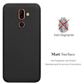 Miniatyrbild 3 av 4: Coque - CADORABO - Nokia 7 PLUS - Skydd i silikon TPU - Tunn design - Färg Frost svart Frost Svart