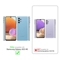 Miniatyrbild 2 av 4: Samsung Galaxy A32 4G fodral - CADORABO - SILVER AGATE - Clear View - Spegelskydd - 360 grader Pengar
