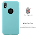 Miniatyrbild 2 av 4: Coque - CADORABO - Apple iPhone XR - Skydd i mjuk TPU-silikon - Stötsäker - Tunn design Blå
