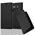 Miniatyrbild 1 av 4: Samsung Galaxy A7 2015 (5) Fodral i NIGHT BLACK från Cadorabo (INVISIBLE MAGNETIC CLOSURE Design) Helt skyddsfodral med