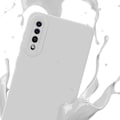 Miniatyrbild 3 av 4: Fodral för Samsung Galaxy A50 4G / A50s / A30s i FLUID WHITE Fodral i flexibelt TPU silikonskydd Vit