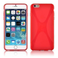 Miniatyrbild 1 av 3: Apple iPhone 6 PLUS/6S PLUS Fodral RÖTT Cadorabo DESIGN