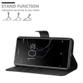 Miniatyrbild 2 av 4: Coque - CADORABO - Sony Xperia XA1 PLUS - Similskinn - Ställfunktion - Magnetstängning Svart