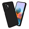 Miniatyrbild 4 av 4: Coque för Xiaomi RedMi NOTE 10 PRO i FLUID SVART Housse Etui Case Cover i flexibel TPU-silikon Skydd Svart