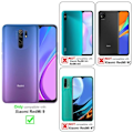 Miniatyrbild 2 av 4: Coque - CADORABO - Xiaomi RedMi 9 - Transparent Frostad - Stötskydd - Matt Design Transparent Frostad