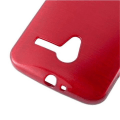 Miniatyrbild 4 av 4: Lenovo (Motorola) MOTO X Fodral i CHERRY RED från Cadorabo (BORSTAD METALL DESIGN) Ultramjukt silikongel TPU-fodral