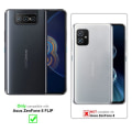 Miniatyrbild 2 av 4: Fodral för Asus ZenFone 8 FLIP - CADORABO - Turkos - Syntetiskt läder - Mjuk - Magnetisk Turkos