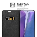 Miniatyrbild 4 av 4: Fodral - CADORABO - Samsung Galaxy NOTE 20 - Kaffebrun - Magnetstängning - Stativfunktion kaffe brunt