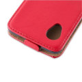 Miniatyrbild 3 av 3: Cadorabo Fodral Fodral för > LG Google NEXUS 5 < i Flip Style Fodral Fodral Bumper Wallet i slätt konstläder i RÖTT