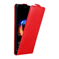 Miniatyrbild 1 av 4: Coque - CADORABO - Honor 8 PRO - Syntetiskt läder - Röd - Magnetisk stängning Röd