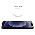 Miniatyrbild 4 av 4: Fodral till Apple iPhone 12 PRO MAX i METALLIC SVART Hårt fodral skal Cadorabo skydd metallskyddsfodral