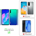 Miniatyrbild 2 av 4: Fodral för Huawei P40 LITE E Fodral i GUL - ROSA Fodral Skyddsskydd tvåfärgad TPU