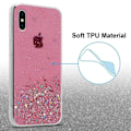 Miniatyrbild 4 av 4: Coque - CADORABO - iPhone XS MAX - Rosa - Pärlor - Skyddssilikon TPU Rosa
