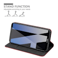 Miniatyrbild 4 av 4: Huawei MATE 10 PRO fodral i APPLE RED från Cadorabo (INVISIBLE MAGNETIC CLOSURE Design) Fullt skyddsfodral med