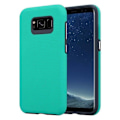 Miniatyrbild 1 av 4: Coque - CADORABO - Samsung Galaxy S8 PLUS - Turquoise - Hybrid skydd - Triangulär design Turkos