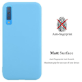 Miniatyrbild 3 av 4: Coque - CADORABO - Samsung Galaxy A7 2018 - Candy Blå - Skydd i TPU-silikon - Trendig design Candy Blue