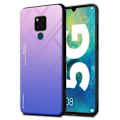 Miniatyrbild 1 av 4: Fodral för Huawei MATE 20 Fodral i ROSA - BLÅT Fodral Skyddsskydd tvåfärgad TPU