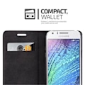 Miniatyrbild 2 av 4: Samsung Galaxy J1 2015 (5) Fodral i ÄPPELRÖD från Cadorabo (INVISIBLE MAGNETIC CLOSURE Design) Fodral med fullständigt skydd