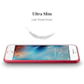 Miniatyrbild 3 av 4: Apple iPhone 6 / 6S Fodral METALLIC RÖD Cadorabo DESIGN MATT METALLIC TPU Silikonskydd Fodral Skydd Ultra Slim Bumper
