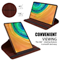 Miniatyrbild 4 av 4: Tabletfodral - Cadorabo - Huawei MatePad PRO - Brun Champignon - 360° skydd - Inbyggt stativ BRUN SVAMP