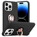 Miniatyrbild 1 av 4: Coque för Apple iPhone 14 PRO MAX Fodral i SVART - ROSAGULD Fodral Täcke Skyddsfodral med fokusring Silikon TPU Svart