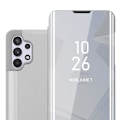 Miniatyrbild 1 av 4: Samsung Galaxy A32 4G fodral - CADORABO - SILVER AGATE - Clear View - Spegelskydd - 360 grader Pengar