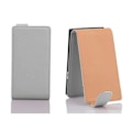 Miniatyrbild 2 av 3: Cadorabo Fodral LG G2 MINI DESIGN FLIP Style Fodral Fodral Fodral konstläder Struktur VIT ALABASTER