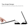 Miniatyrbild 3 av 4: Etui för Sony Xperia Tablet Z2 (10,1 tum) Fodral i SVART SATIN Tablettfodral Skydd Auto Wake Up Plånbok Svart