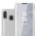 Miniatyrbild 1 av 4: Coque - CADORABO - Galaxy A10e / A20e - Silver - Clear View - Flexibel Pengar