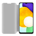Miniatyrbild 2 av 3: Cadorabo Fodral till Samsung Galaxy A13 5G i SILVER AGATE Clear View Spegelskyddsskydd 360 graders skydd Pengar
