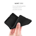 Miniatyrbild 3 av 4: Coque - CADORABO - OnePlus ONE - Metallisk Svart - Silikon TPU - Stötskydd Svart