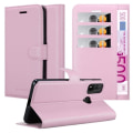 Miniatyrbild 1 av 4: Etui för Huawei P SMART 2020 - CADORABO - LOTUS ROSA - Simil läder - Magnetisk stängning - Ställfunktion LOTUS ROSA