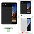 Miniatyrbild 2 av 4: Coque Collier för Google PIXEL 3A Fodral i GLANSIG BRUN Modehalsband Trendig Fodral Silikon justerbar kastanj