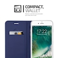 Miniatyrbild 4 av 4: Fodral för Apple iPhone 7 PLUS / 7S PLUS / 8 PLUS i CLASSY MÖRKBLÅT Cadorabo Cover Protection magnetisk stängning Stilren mörkblå