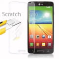 Miniatyrbild 2 av 4: Cadorabo Skärmskydd för LG OPTIMUS L90 < (1 SIM) 0,3 mm rundade hörn i högtransparent härdat glas Transparent
