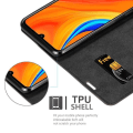 Miniatyrbild 4 av 4: Etui för telefon - CADORABO - Huawei Y6S - Kaffe brunt - Magnetisk stängning - Ultra tunn kaffe brunt