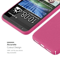 Miniatyrbild 3 av 4: Coque - CADORABO - HTC Desire 820 - Hård skydd - Matt design - Färg Rosa Rosa