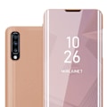 Miniatyrbild 1 av 4: Fodral för Samsung Galaxy A70 / A70s i KUNZIT ROSE Clear View Cadorabo Cover 360 graders spegelskydd KUNZIT ROSE