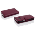 Miniatyrbild 3 av 3: HTC ONE M4 MINI Fodral - CADORABO - Lila - Imiterat läder - Skyddsfodral - 360° flik Lila