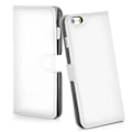 Miniatyrbild 3 av 4: Apple iPhone 6 PLUS Fodral - iPhone 6S PLUS i VIT ALABASTER från Cadorabo Helt skyddsfodral med flip flik och stativ
