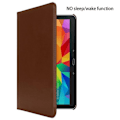 Miniatyrbild 2 av 4: Skyddshus - Cadorabo - Samsung Galaxy Tab 4 - Brun - Inbyggt stativ - 360° skydd kastanj