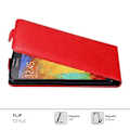 Miniatyrbild 2 av 4: Coque - CADORABO - Samsung Galaxy NOTE 3 NEO - Syntetiskt läder - Röd - Magnetisk stängning Röd