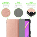Miniatyrbild 4 av 4: Tablet fodral - CADORABO - Huawei MatePad T 10/T 10s - PASTELL ROSÉ - 360° skydd - Syntetläder PASTELL ROSA GULD