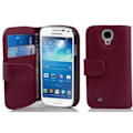 Miniatyrbild 1 av 3: Fodral till Galaxy S4 MINI - CADORABO - Lila - Imiterat läder - 360° flik - Integrerat skydd Lila